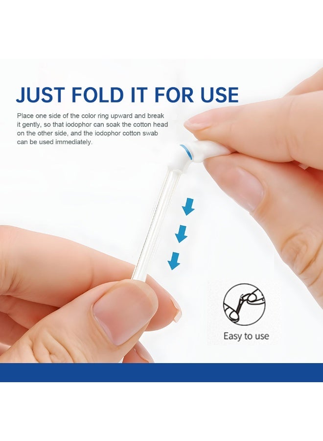 SumiFun Double-Headed Alcohol Swabs, Individually Packaged Portable Disinfecting Swabs, Injection Cleaning/Wound Care/Home & Travel Essentials, Sterile and Hygienic (50 swabs) - Image 4